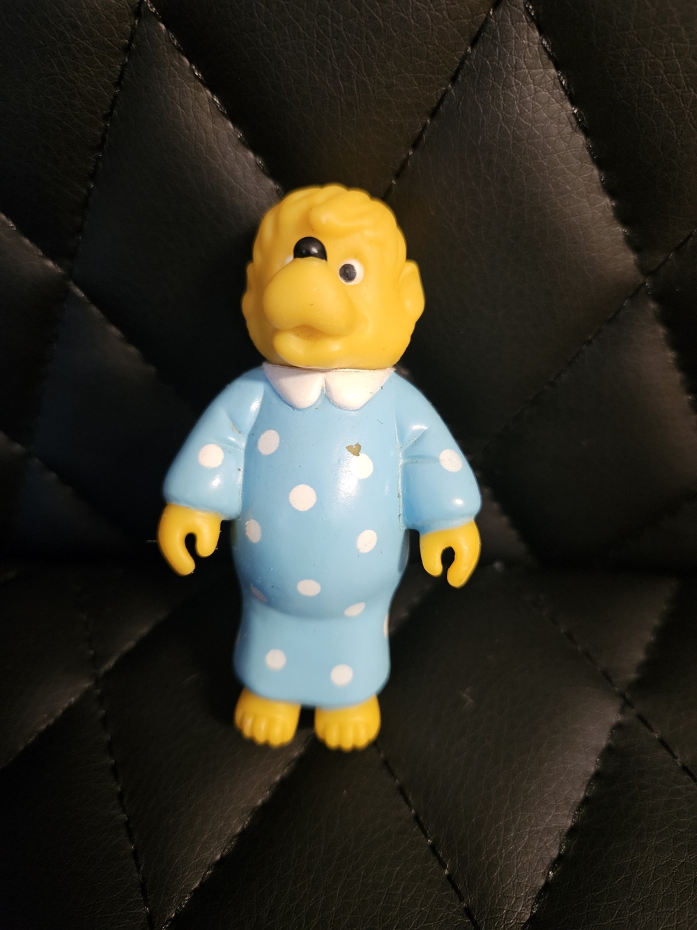 Vntage 1986 Berenstain Bears Mama Bear 3.5" Vinyl Plastic Toy Figure